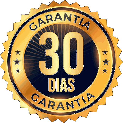 Selo de garantia de 30 dias — reembolso total