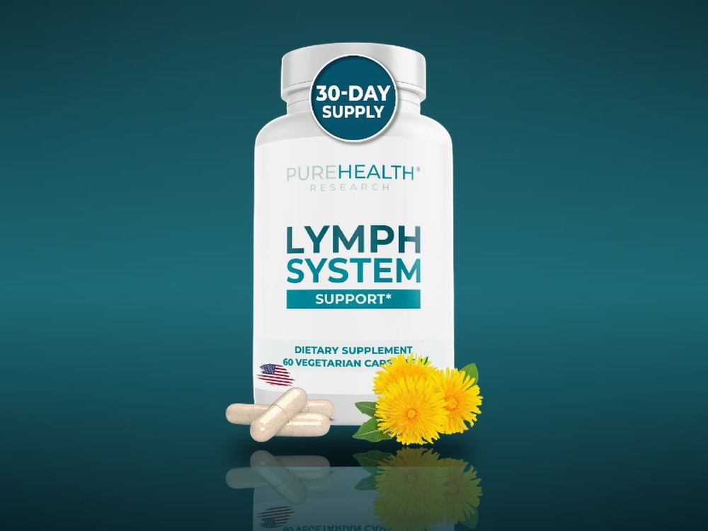 Lymph Pure — frasco com 60 cápsulas