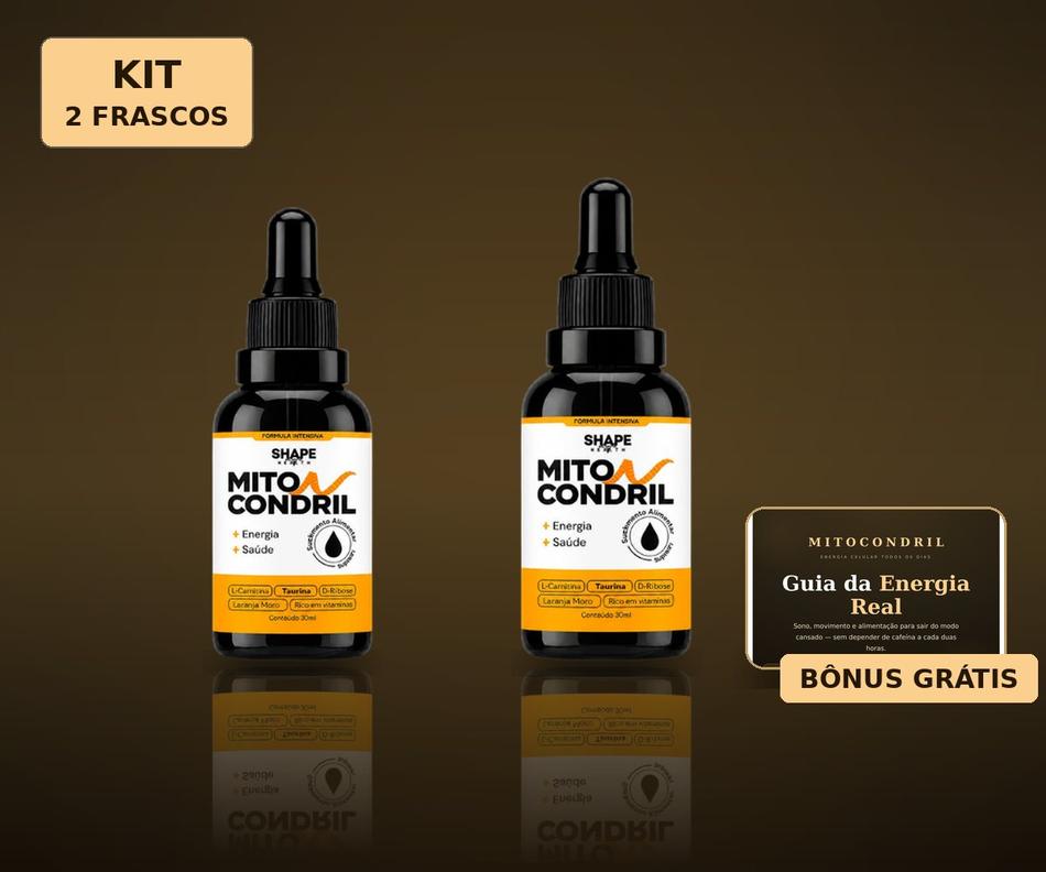 Kit Mitocondril — caixas com 60 cápsulas