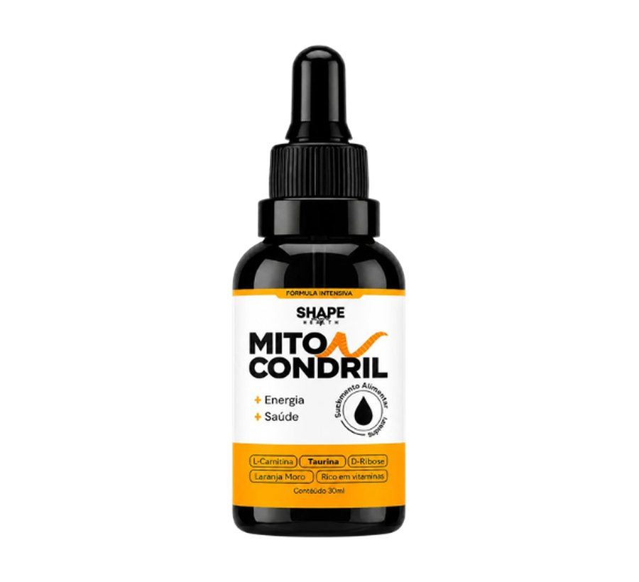Frasco do Mitocondril 30ml com L-Carnitina, Taurina e D-Ribose