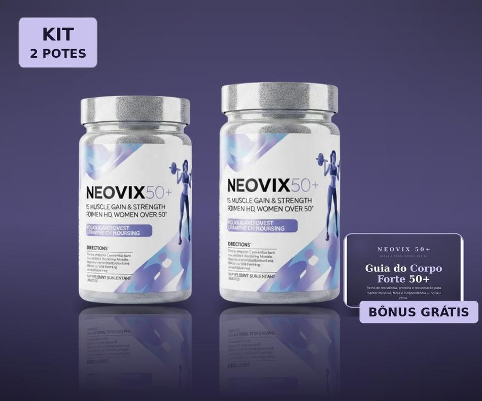 Kit Neovix 50+ — caixas com 60 cápsulas
