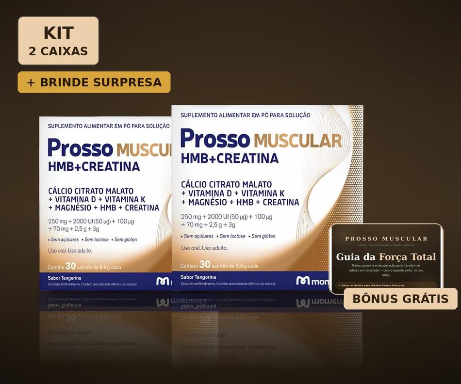 Kit Prosso Muscular — caixas com 60 cápsulas