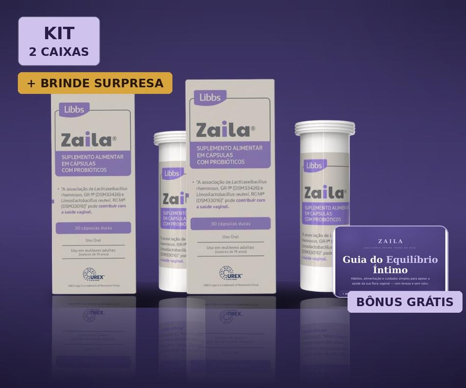 Kit Zaila — caixas com 60 cápsulas