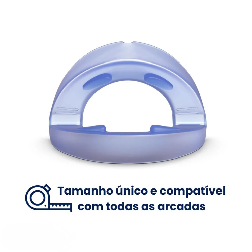 Aparelho anti-ronco Znorex de tamanho único compatível com todas as arcadas